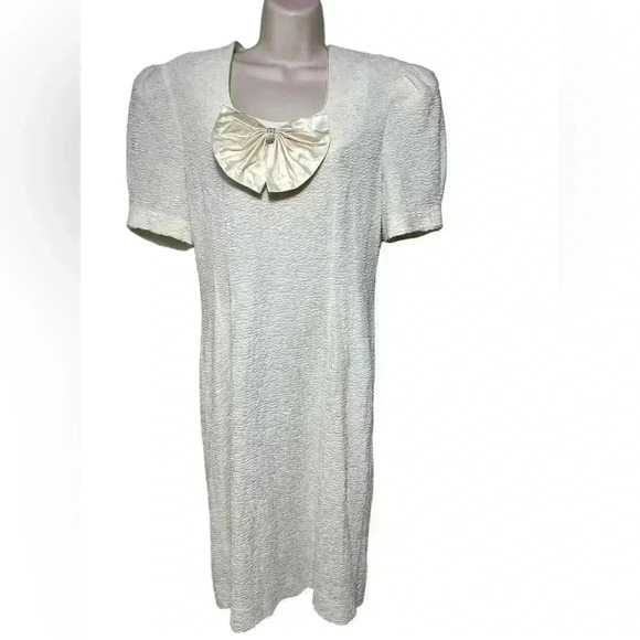 Vintage Leslie Fay dress 12 - Picture 1 of 10
